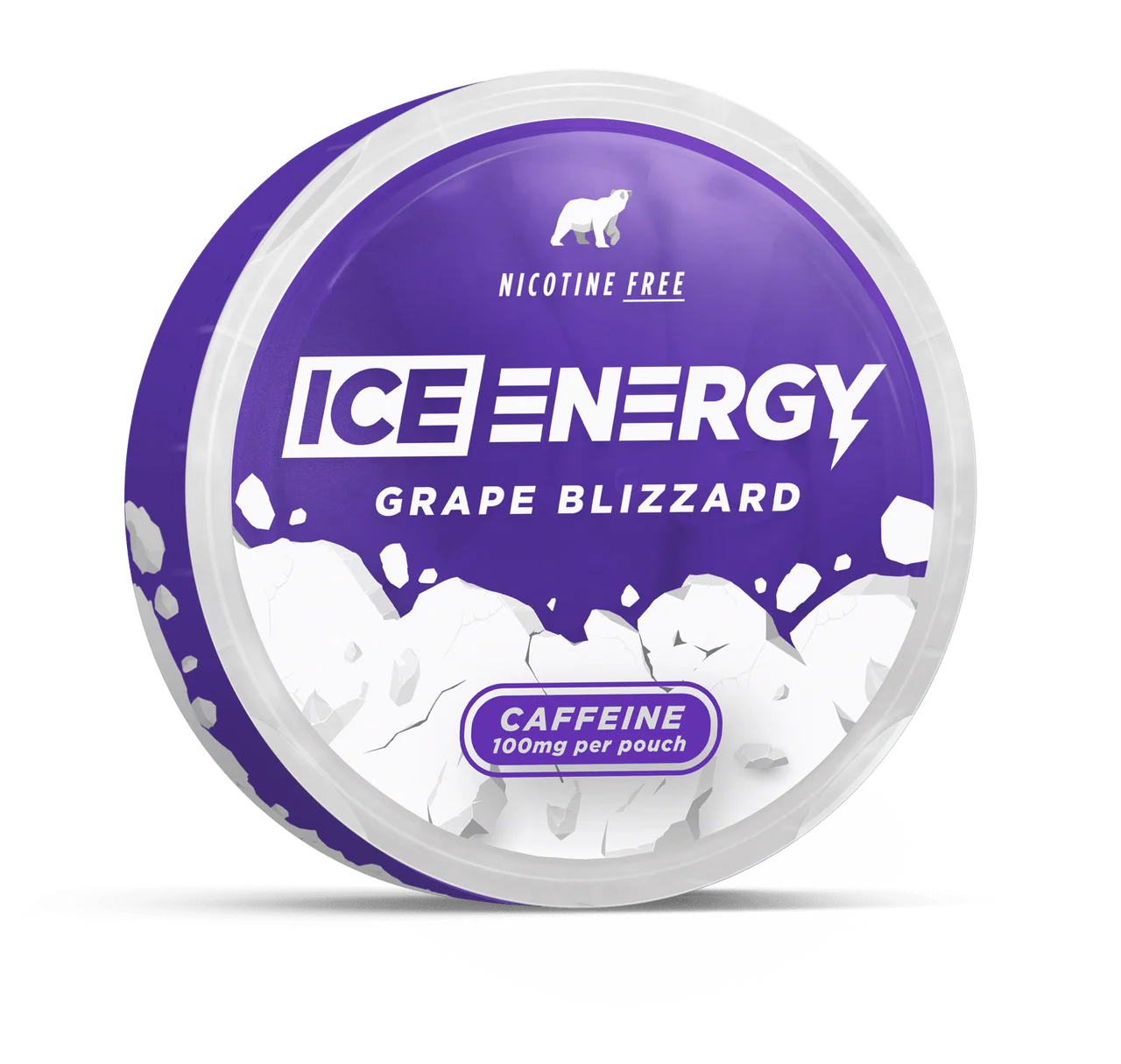 Ice Caffeine Pouch Grape Blizzard 100mg Cafeïne