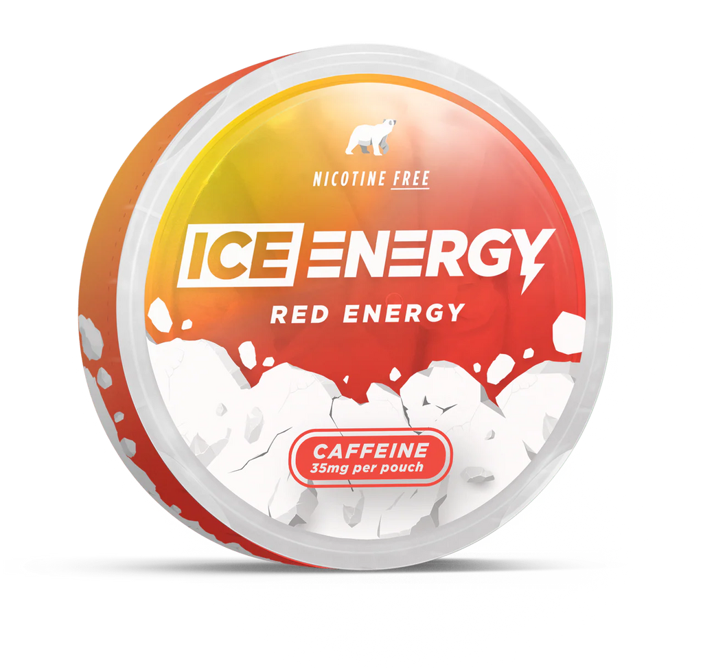 Ice Caffeine Pouch Red Energy 35mg Cafeïne