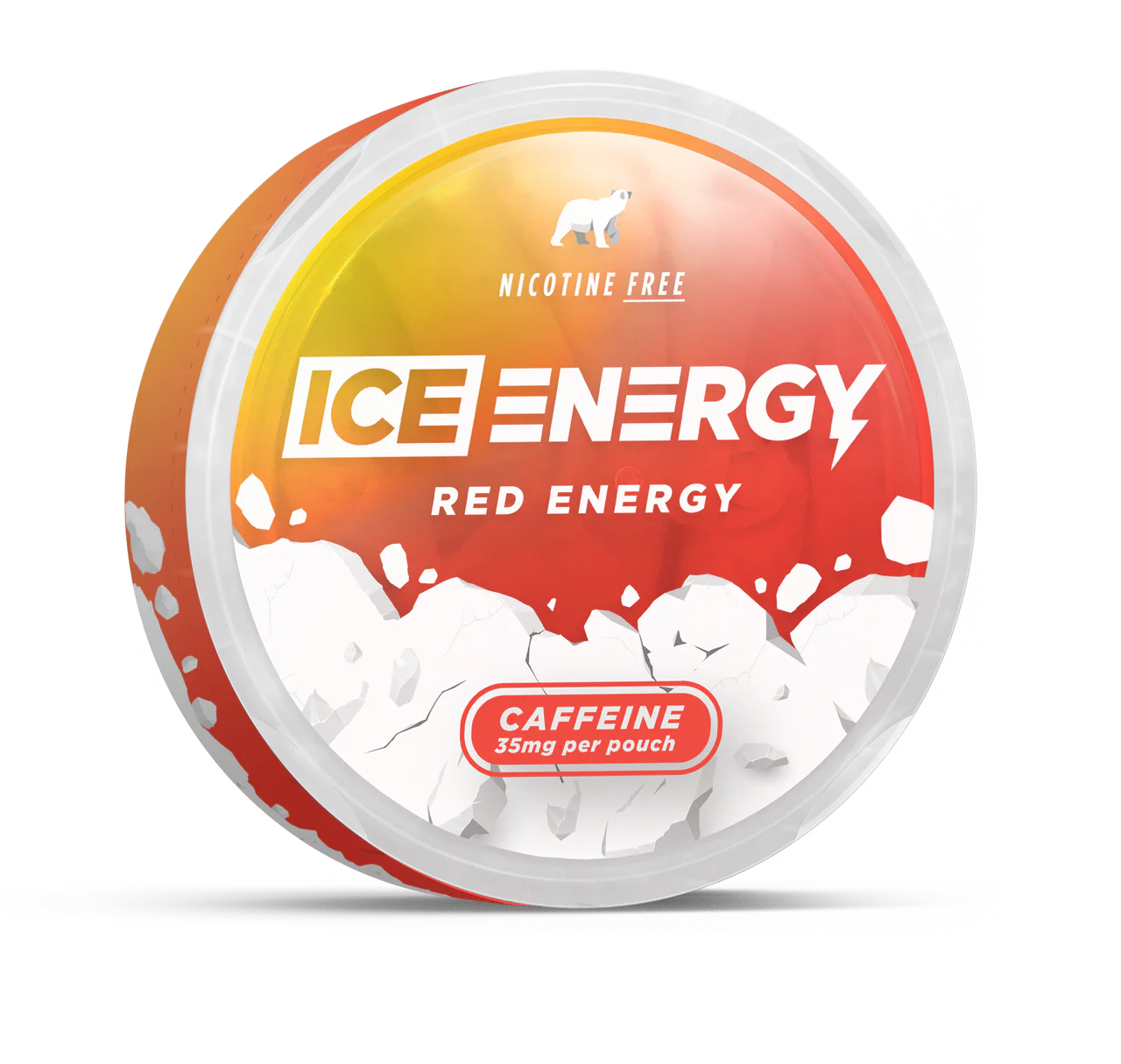 Ice Caffeine Pouch Red Energy 35mg Cafeïne
