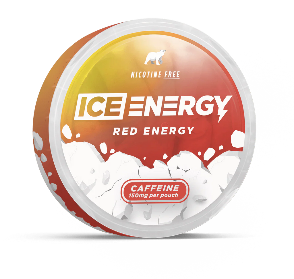 Ice Caffeine Pouch Red Energy 150mg Cafeïne