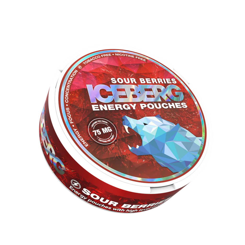 Iceberg Energy Sour Berries 75mg Cafeïne
