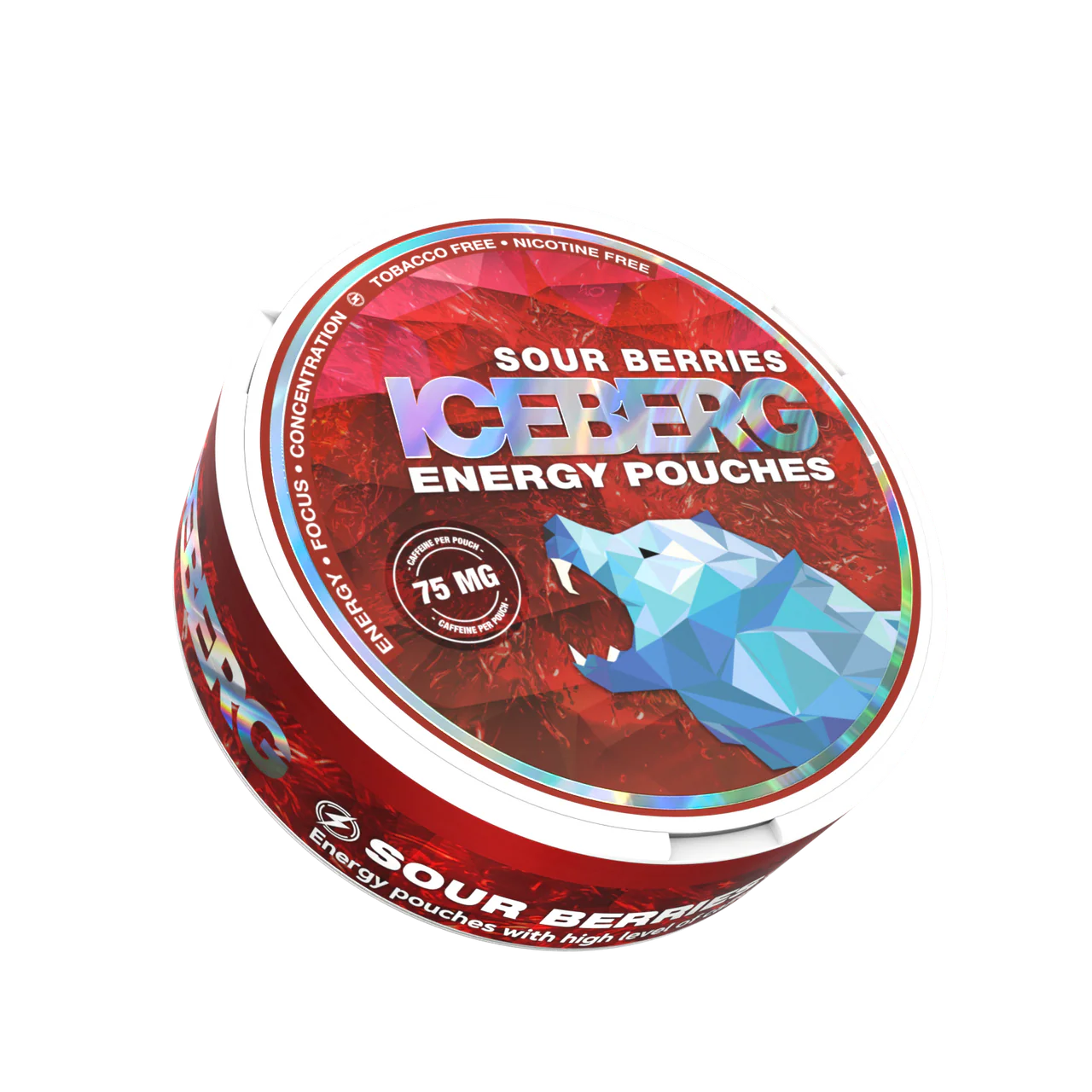 Iceberg Energy Sour Berries 75mg Cafeïne