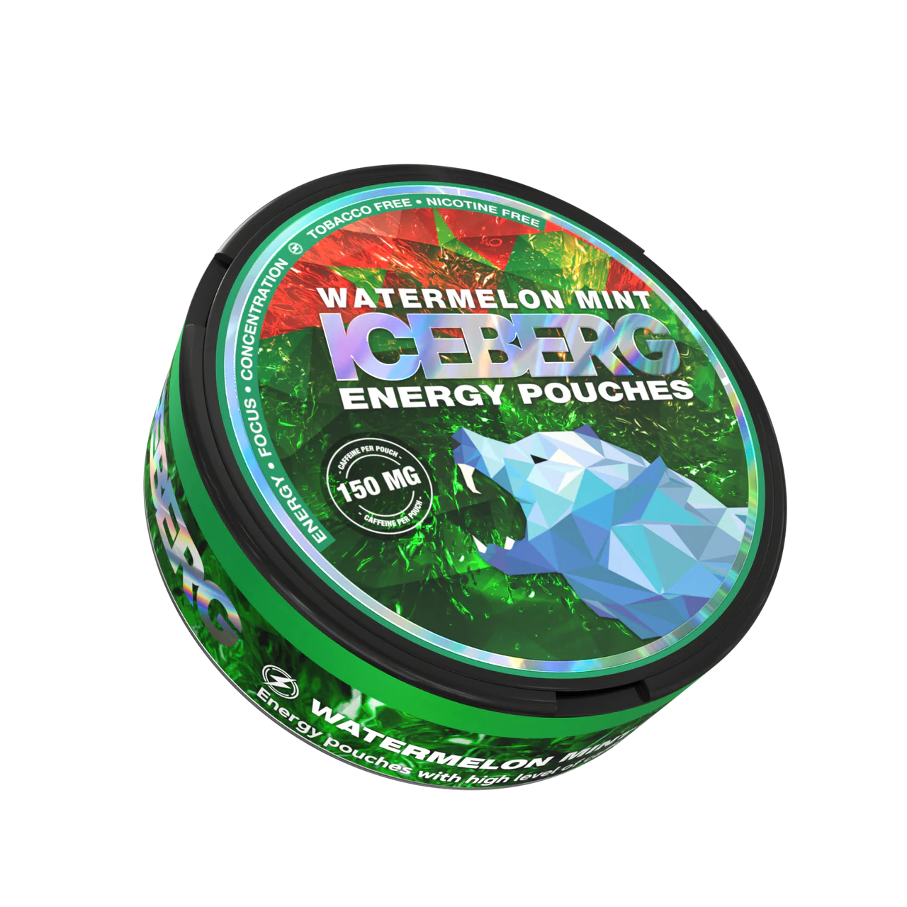 Iceberg Energy Watermelon Mint 150mg Cafeïne